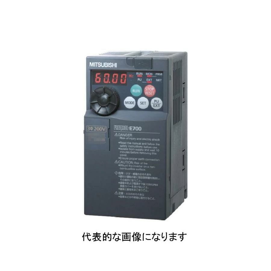 【新品 適格請求書発行可】MITSUBISHI 三菱電機 FR-E720-11K-CHT (11KW)用インバーター【6ヶ月保証】|3am Studio