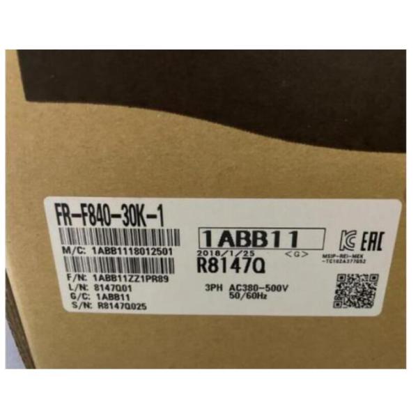 【新品  適当お願いごと書振り出し可】MITSUBISHI 三菱 インバータ FR-F840-30K-1【６ヶ月引き受ける】