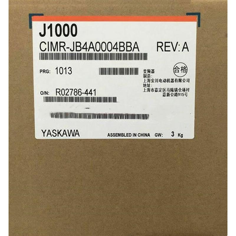 【新品★送料無料】YASKAWA 安川電機 CIMR-JB4A0004BBA インバーター【６ヶ月保証】
