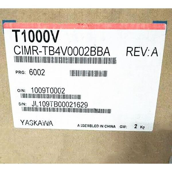 【新品★送料無料】YASKAWA 安川電機 CIMR-TB4V0002BBA インバーター【６ヶ月保証】