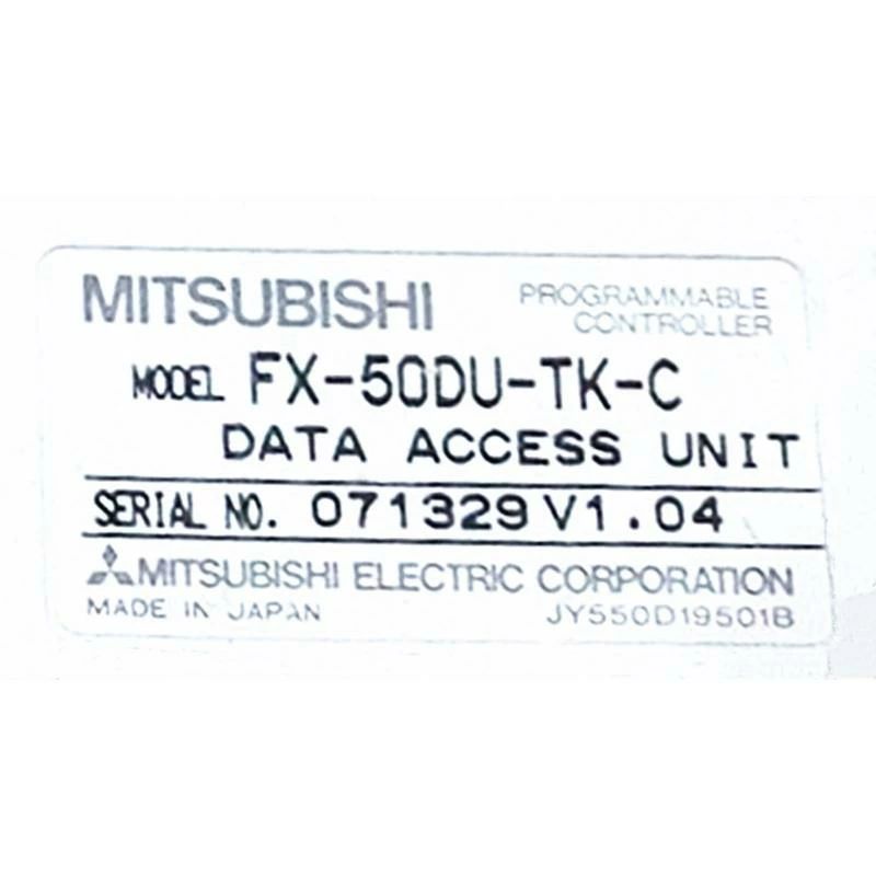 【新品★送料無料】MITSUBISHI 三菱電機 FX-50DU-TK-C 【６ヶ月保証】