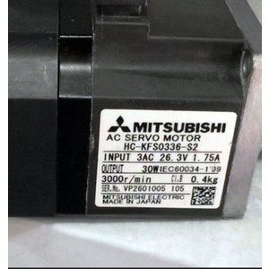【新品★送料無料】 MITSUBISHI/三菱 HC-KFS0336-S2 サーボモーター【６ヶ月保証】