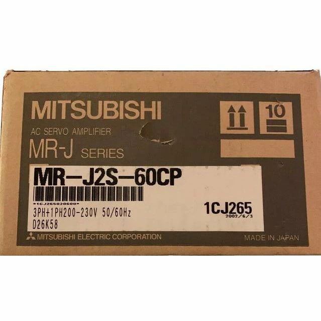【新品★送料無料】MITSUBISHI 三菱電機 MR-J2S-60CP サーボアンプ 【６ヶ月保証】