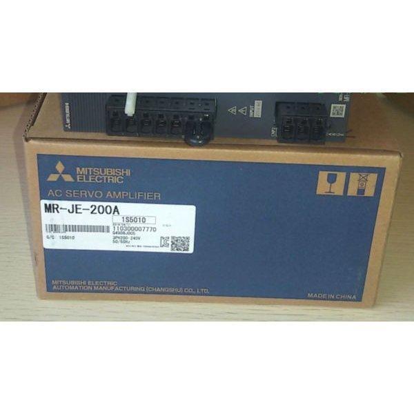 【新品★貨物輸送無料】MITSUBISHI/三菱 サーボ１番ウッド MR-JE-200A【６ヶ月引き受ける】