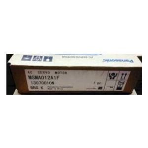 【新品★貨物輸送無料】Panasonic パナソニック サーボ原動機 MSMA012A1F【６ヶ月引き受ける】