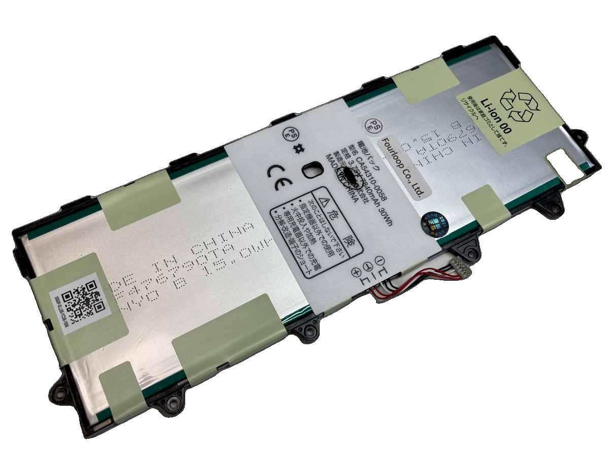 【純正】Ca54310-0058 3.75V 30Wh fujitsu ノート PC ノートパソコン 純正 バッテリー 電池