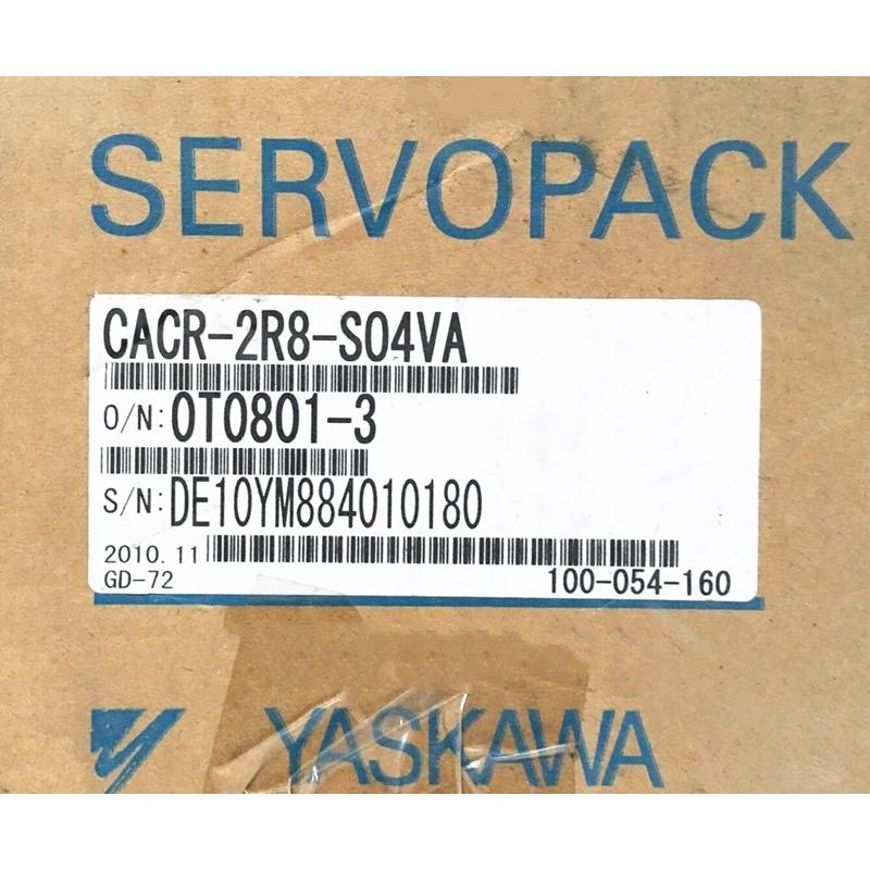 【新品 適当お願いごと書振り出し可  】YASKAWA 安川電機 CACR-2R8-S04VA サーボ１番ウッド【６ヶ月引き受ける】