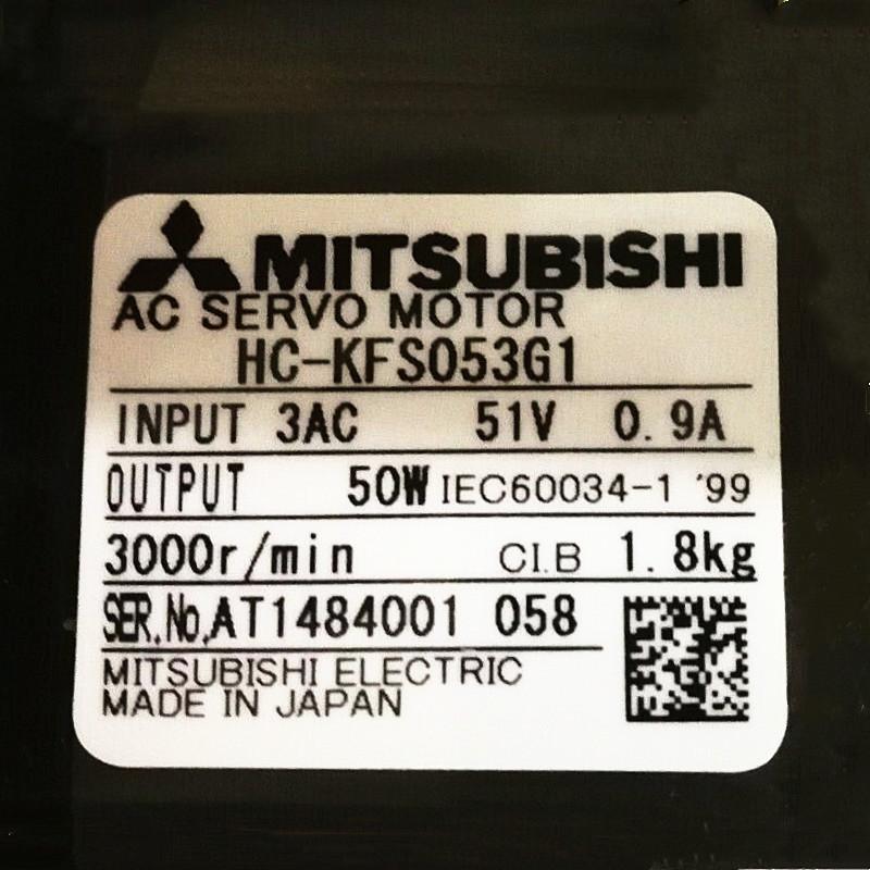 【新品 適当お願いごと書振り出し可  】三菱 サーボ原動機 HC-KFS053G1【６ヶ月引き受ける】
