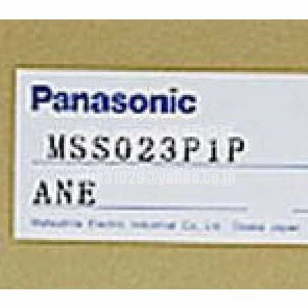 【新品 適当お願いごと書振り出し可  】Panasonic サーボドライバ MSS023P1P【６ヶ月引き受ける】