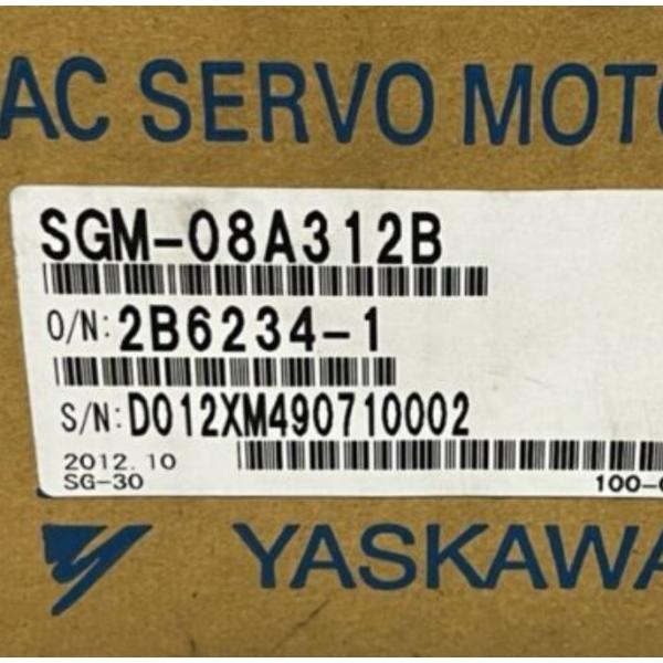 【新品 適当お願いごと書振り出し可  】YASKAWA / 安川電機 SGM-08A312B【６ヶ月引き受ける】