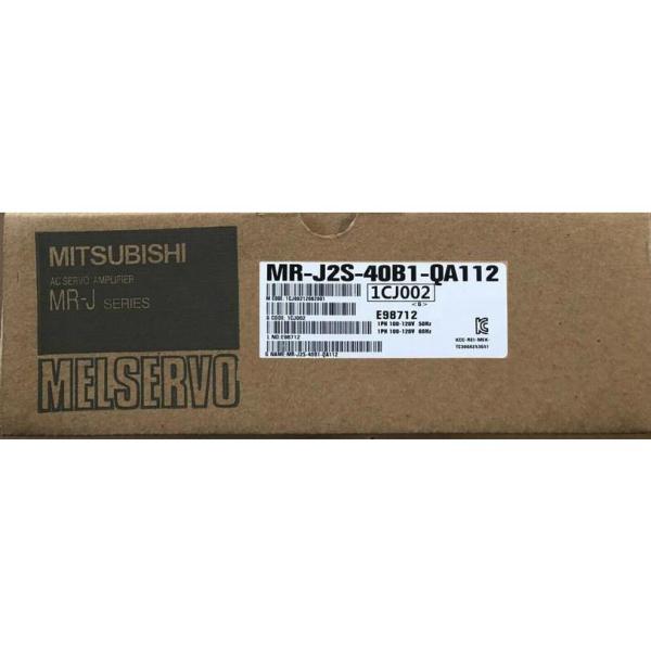 【新品 適当お願いごと書振り出し可】MITSUBISHI 三菱電機 MR-J2S-40B1-QA112【６ヶ月引き受ける】