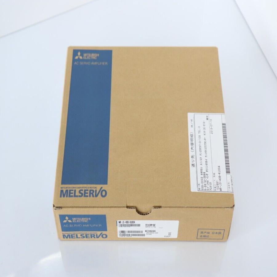 【新品 適当お願いごと書振り出し可】MITSUBISHI 三菱電機 MR-J3-40B-RJ004 【６ヶ月引き受ける】