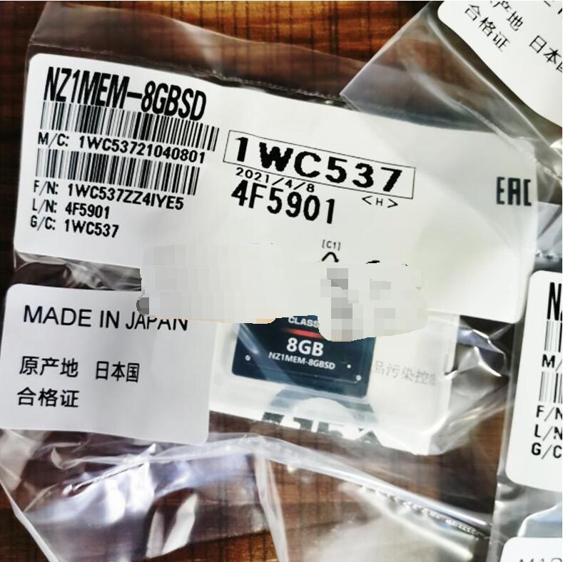 【新品 適当お願いごと書振り出し可】MITSUBISHI三菱電機 NZ1MEM-8GBSD 用SD記憶装置歌留多【６ヶ月引き受ける】