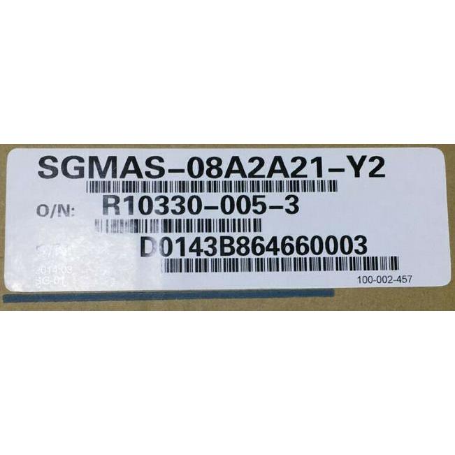 【新品 適格請求書発行可】 YASKAWA 安川電機 SGMAS-08A2A21-Y2 サーボモーター【６ヶ月保証】
