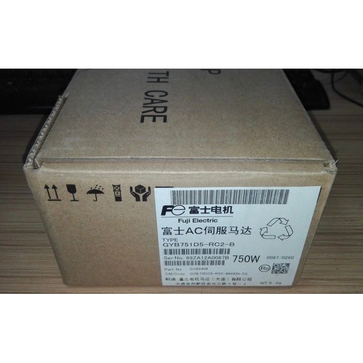 【新品 適当お願いごと書振り出し可】富士 サーボ原動機 GYB751D5-RC2-B【６ヶ月引き受ける】