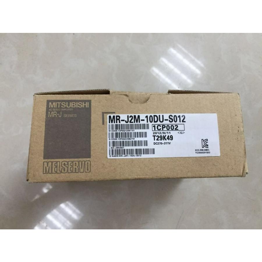 【新品 適当お願いごと書振り出し可】MITSUBISHI/三菱 MR-J2M-10DU-S012 サーボアンププ【６ヶ月引き受ける】