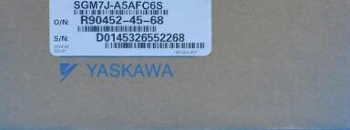 【新品 適当お願いごと書振り出し可】安川電機 サーボ原動機 SGM7J-A5AFC6S【６ヶ月引き受ける】