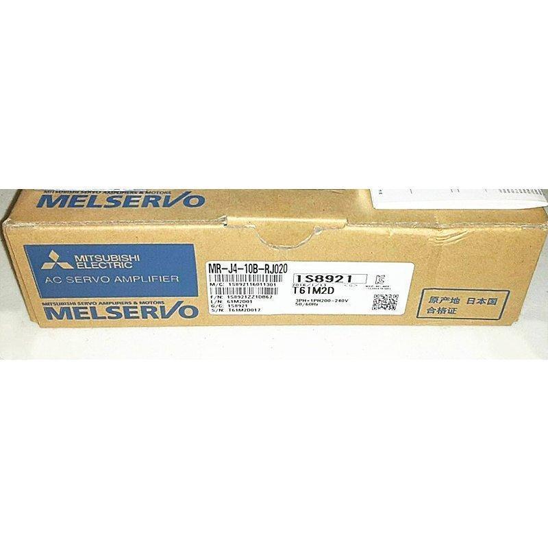 【新品 適格請求書発行可】MITSUBISHI 三菱電機 MR-J4-10B-RJ020 【６ヶ月保証】｜3am Studio