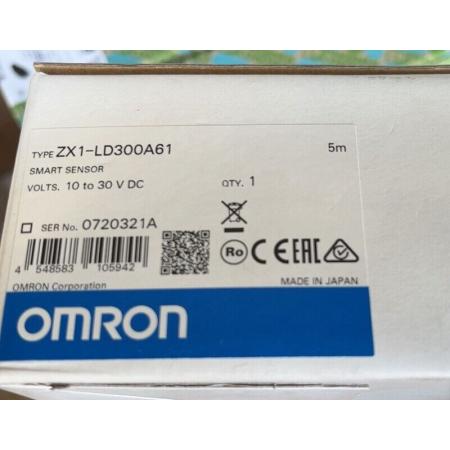 【新品 適当お願いごと書振り出し可】OMRON オムロン ZX1-LD300A61 2M用スマートセンサ【６ヶ月引き受ける】