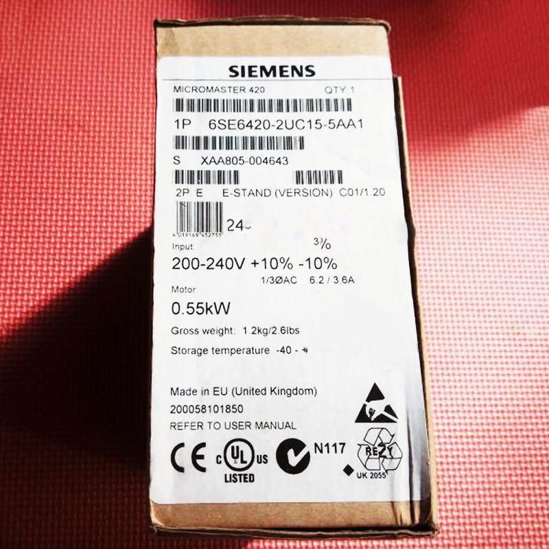 【新品 適当お願いごと書ふり出し可】SIEMENS ジーメンス インバータ 6SE6420-2UC15-5AA1 MM420 240V 0.55KW 【６ヶ月引きうける】 花・ガーデン・DIY-電設資材