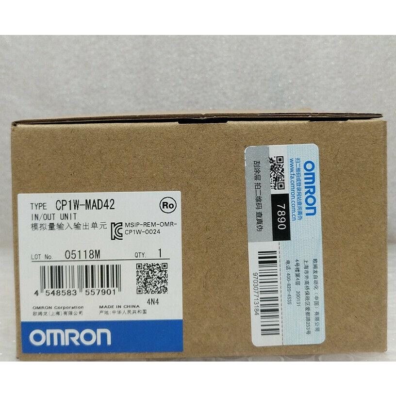 【新品 適格請求書発行可】OMRON オムロン CP1W-MAD42 アナログ入出力ユニット【６ヶ月保証】｜3am Studio