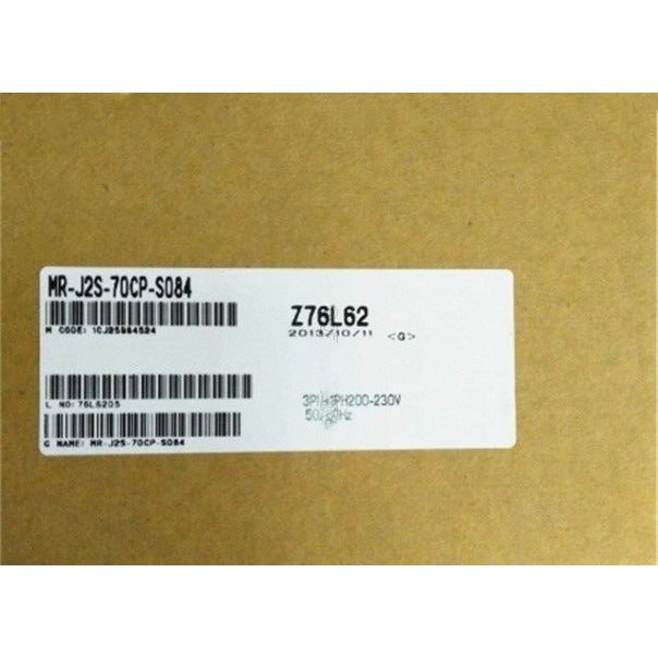 【新品 適格請求書発行可】MITSUBISHI 三菱電機 MR-J2S-70CP-S084 サーボアンプ【６ヶ月保証】｜3am Studio