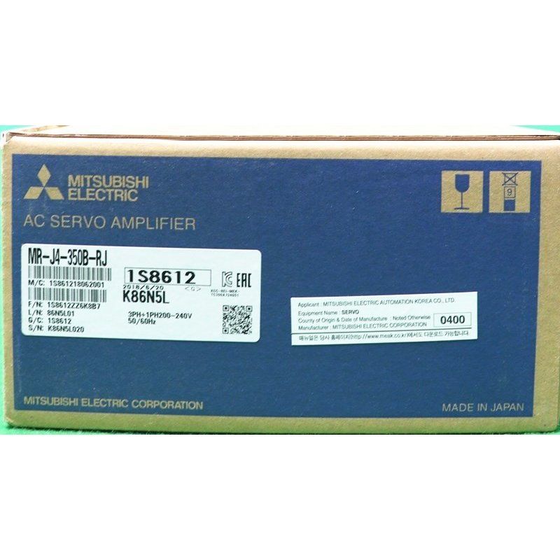【新品 適当お願いごと書ふり出し可】MITSUBISHI 三菱電機 MR-J4-350B-RJ 【６ヶ月引き受ける】