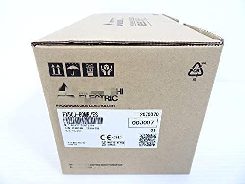 【新品 適当お願いごと書ふり出し可】三菱電機 FX5UJ 中央処理装置単一のもの FX5UJ-60MR/ES【６ヶ月引き受ける】