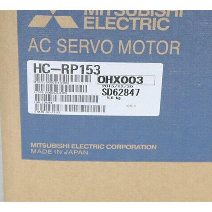 【新品 適当お願いごと書振り出し可】MITSUBISHI 三菱電機 HC-RP153 サーボ原動機【６ヶ月引き受ける】