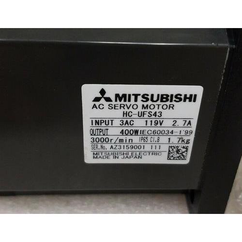 【新品 適当お願いごと書振り出し可】MITSUBISHI/三菱 HC-UFS43 サーボ原動機 【６ヶ月引き受ける】