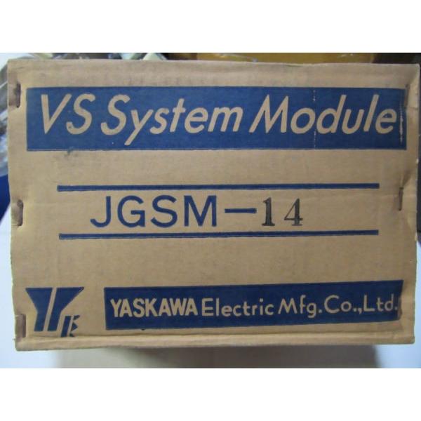 【新品 適当お願いごと書振り出し可】YASKAWA 安川電機 JGSM-14【６ヶ月引き受ける】