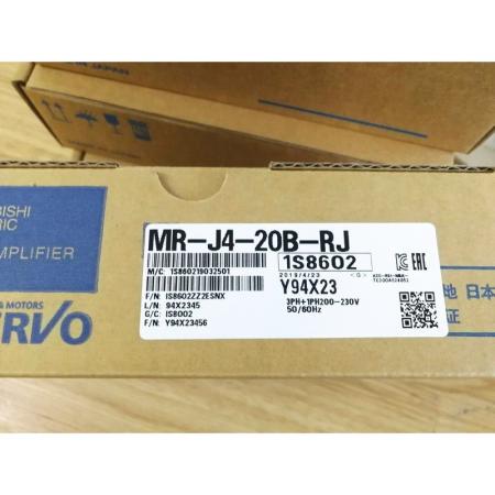 【新品 適当お願いごと書ふり出し可】MITSUBISHI 三菱電機 MR-J4-20B-RJ サーボアンプリファイアー【６ヶ月引き受ける】