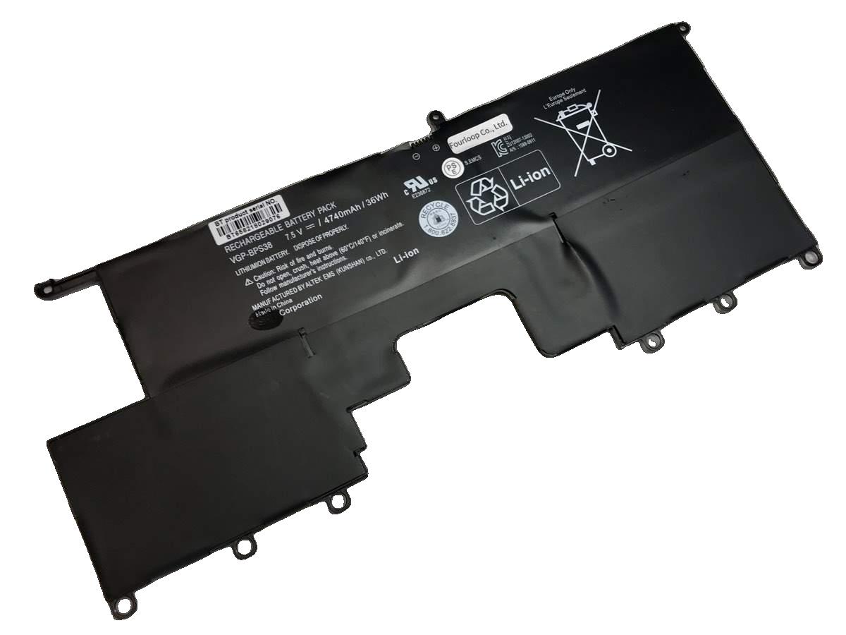 【純正】Svp1321j1e 7.5V 36Wh sony ノート PC ノートパソコン 純正 バッテリー 電池｜3am Studio