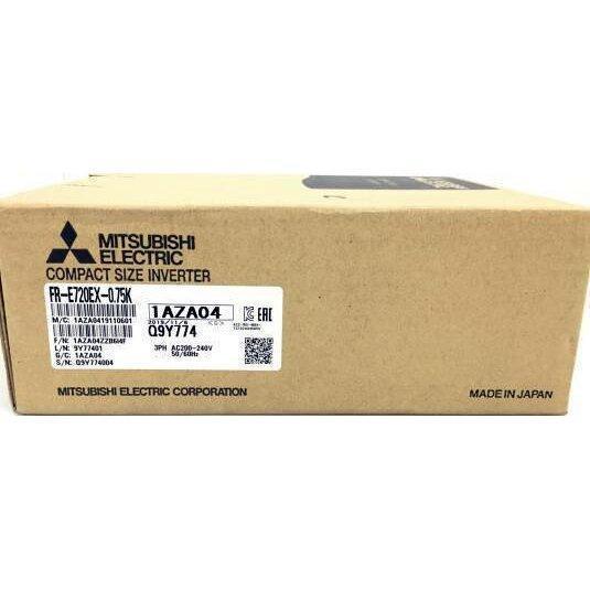 【新品 適格請求書発行可】MITSUBISHI 三菱電機 インバーター FR-E720EX-0.75K 【６ヶ月保証】