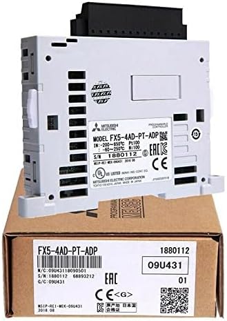【新品 適当お願いごと書ふり出し可】三菱 熱電対体温検知器インプット取りひろげるアダプター FX5-4AD-PT-自動データ処理【６ヶ月引き受ける】
