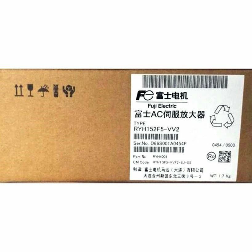 【新品 適当お願いごと書振り出し可】FUJI 富士電機 RYH152F5-VV2 サーボ運転【６ヶ月引き受ける】