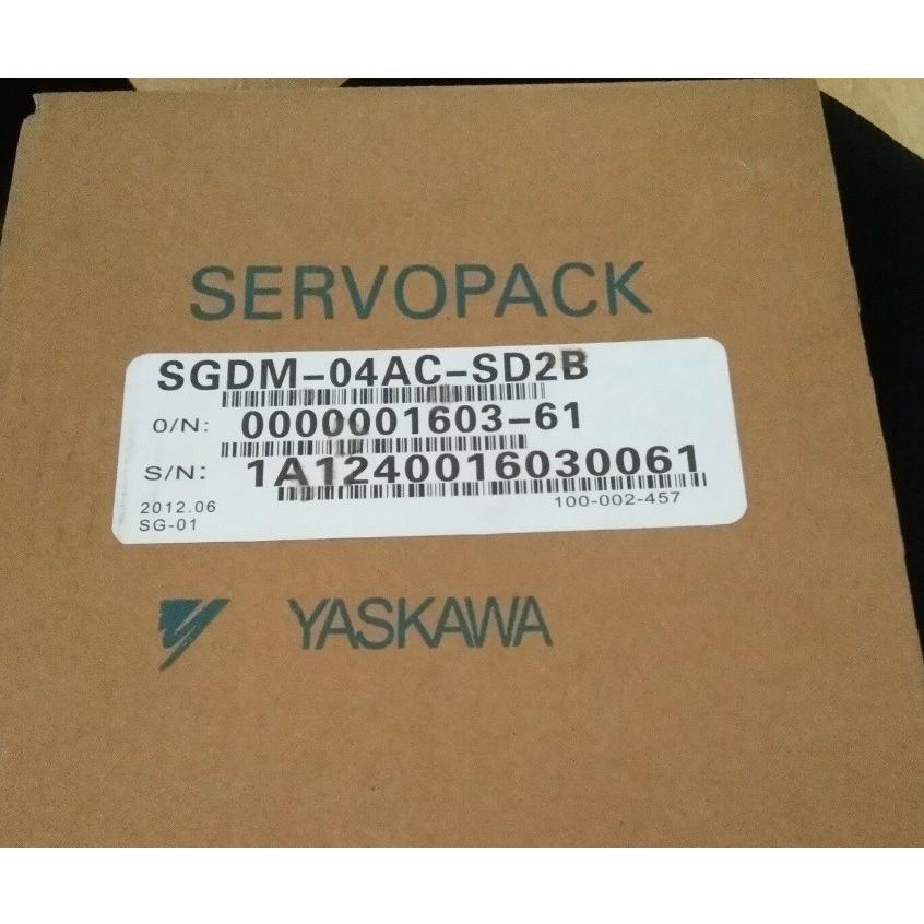 【新品 適格請求書発行可】YASKAWA / 安川電機 サーボドライバー SGDM-04AC-SD2B【６ヶ月保証】