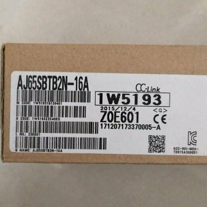 【新品 適当お願いごと書ふり出し可】MITSUBISHI 三菱電機 AJ65SBTB2N-16A CC-Link小っちゃい手合いリモートI/O単一のもの【６ヶ月引き受ける】