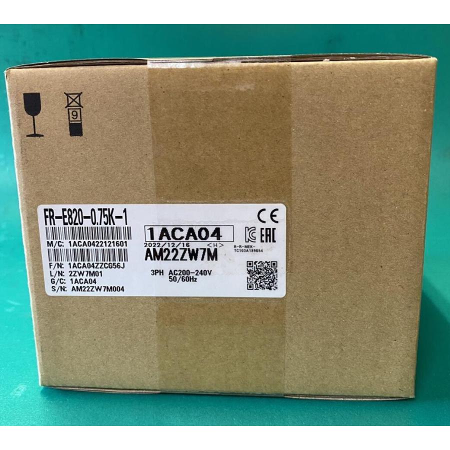 【新品 適格請求書発行可】MITSUBISHI/三菱電機 FR-E820-0.75K-1 インバーター【6ヶ月保証】|3am Studio