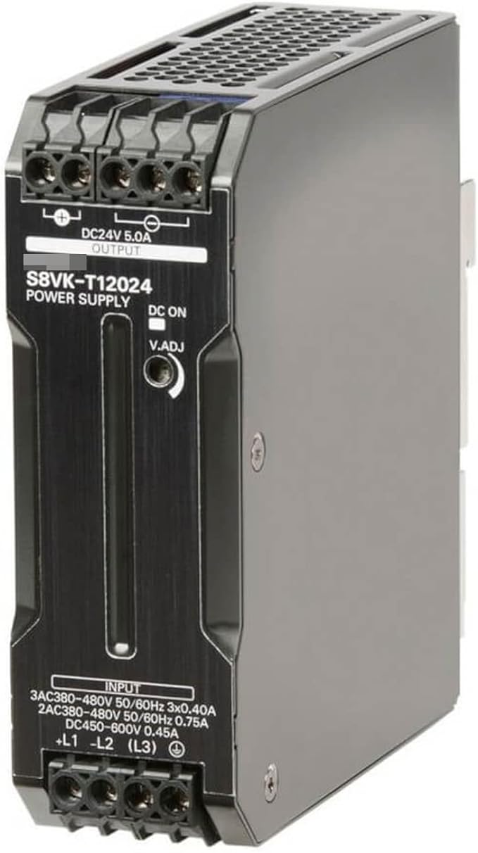 【新品 適当お願いごと書振りだし可】OMRON オムロン S8VK-T12024 24VDC 5.0A 用 取り替えっこワット数【６ヶ月引き請ける】 木材・建築資材・設備-電設資材