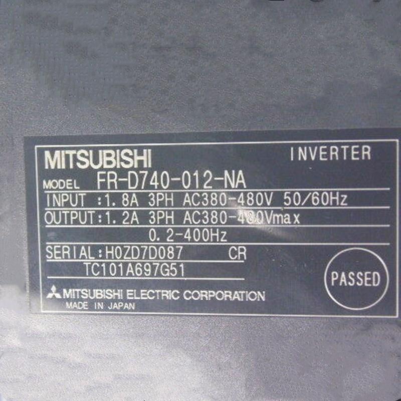 【新品 適格請求書発行可】MITSUBISHI 三菱電機 FR-D740-012-NA【６ヶ月保証】