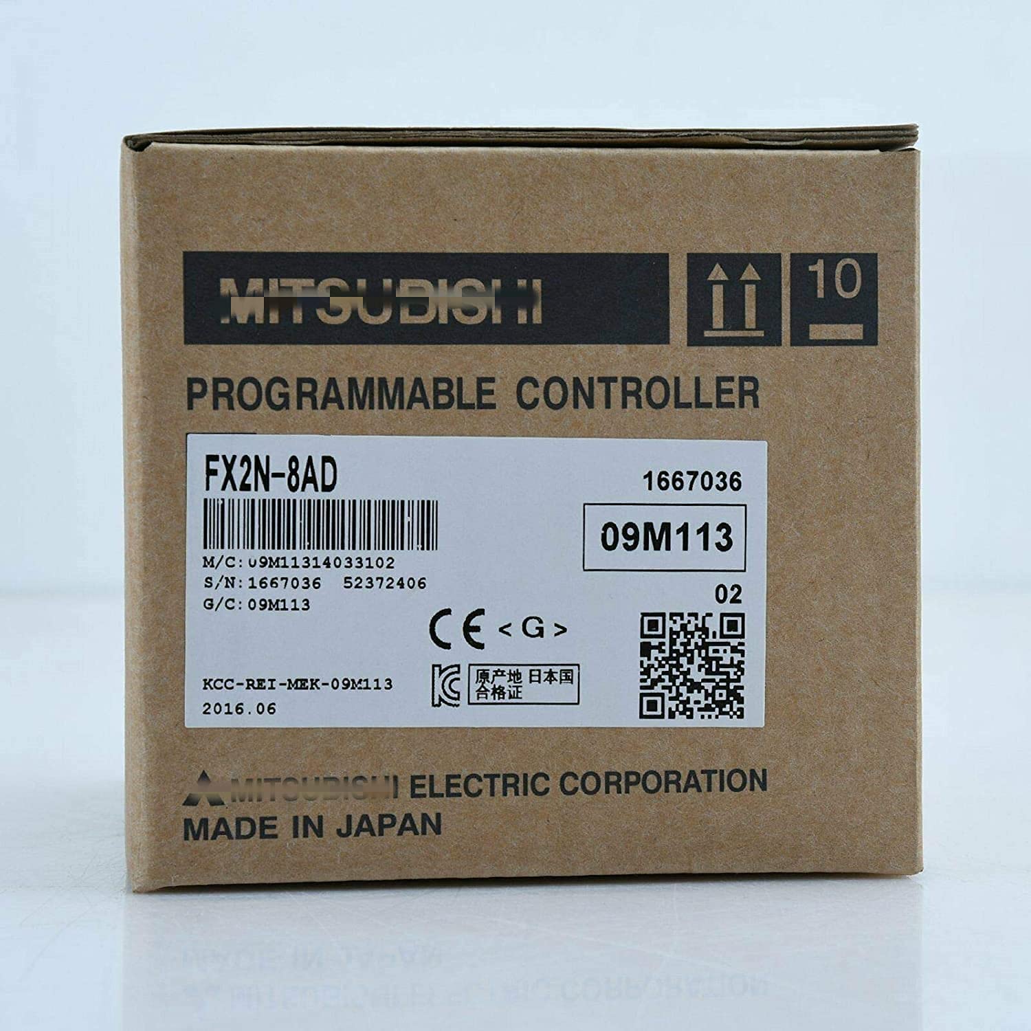 【新品 適当お願いごと書振り出し可】MITSUBISHI 三菱 FX2N-8AD アナログ(熱度検出器)インプット【６ヶ月引き受ける】