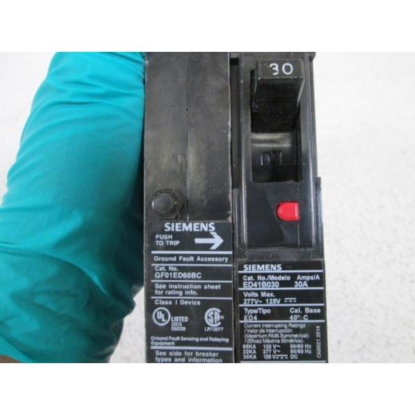 【新品 適格請求書発行可】SIEMENS GF01ED60BC W/ ED41B030 30A シーメンス【６ヶ月保証】