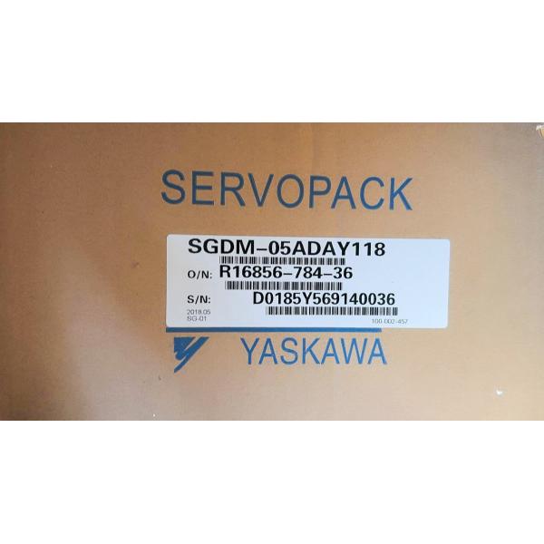 【新品 適当お願いごと書振り出し可】YASKAWA サーボ原動機 SGDM-05ADAY118【６ヶ月引き受ける】