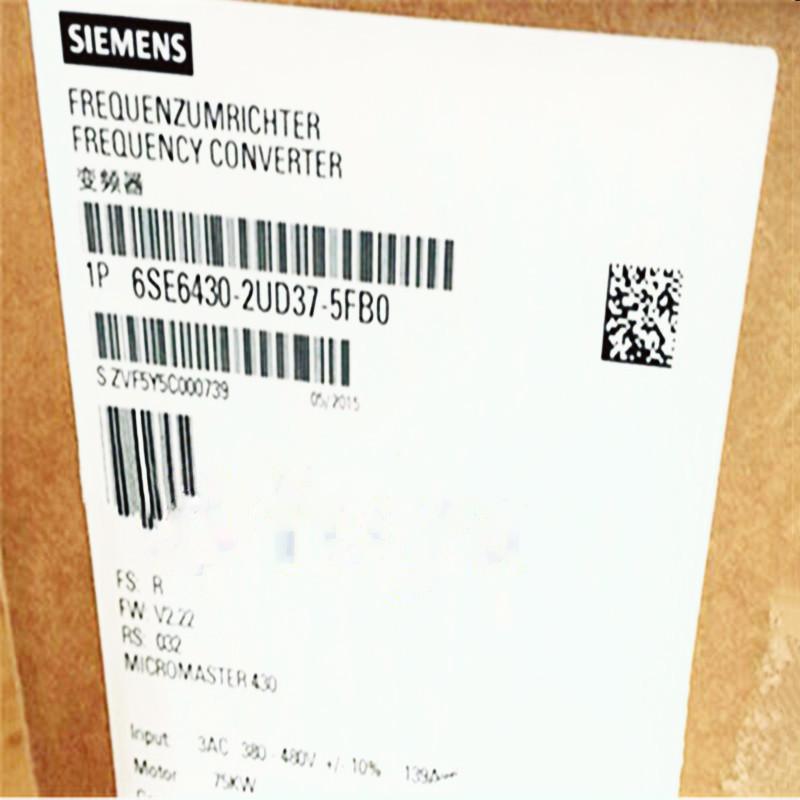【新品 適格請求書発行可 ★適格請求書発行可】★SIEMENS シーメンス インバータ 6SE6430-2UD37-5FB0 MM430 480V 75KW【６ヶ月保証】