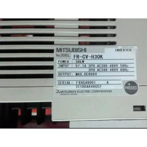 【新品 適格請求書発行可 ★適格請求書発行可】★MITSUBISHI 三菱電機 FR-CV-H30K インバータ用オプション 電源回生コンバータ【６ヶ月 428,400円