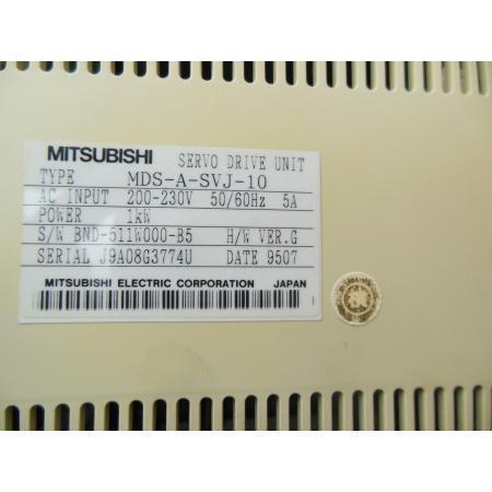 【新品 適当お願いごと書振り出し可  】MITSUBISHI/三菱 電機 サーボアンプリファイアー MDS-A-SVJ-10   【６ヶ月引き受ける】