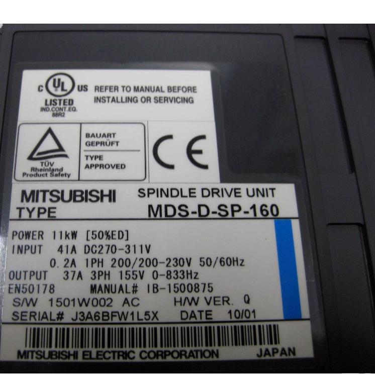 【新品 適格請求書発行可 ★適格請求書発行可】★MITSUBISHI/三菱 MDS-D-SP-160 サーボドライブ【６ヶ月保証】｜3am Studio