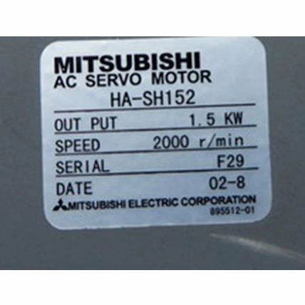 【新品★送料無料】MITSUBISHI 三菱電機 HA-SH152 ACサーボモーター【６ヶ月保証】