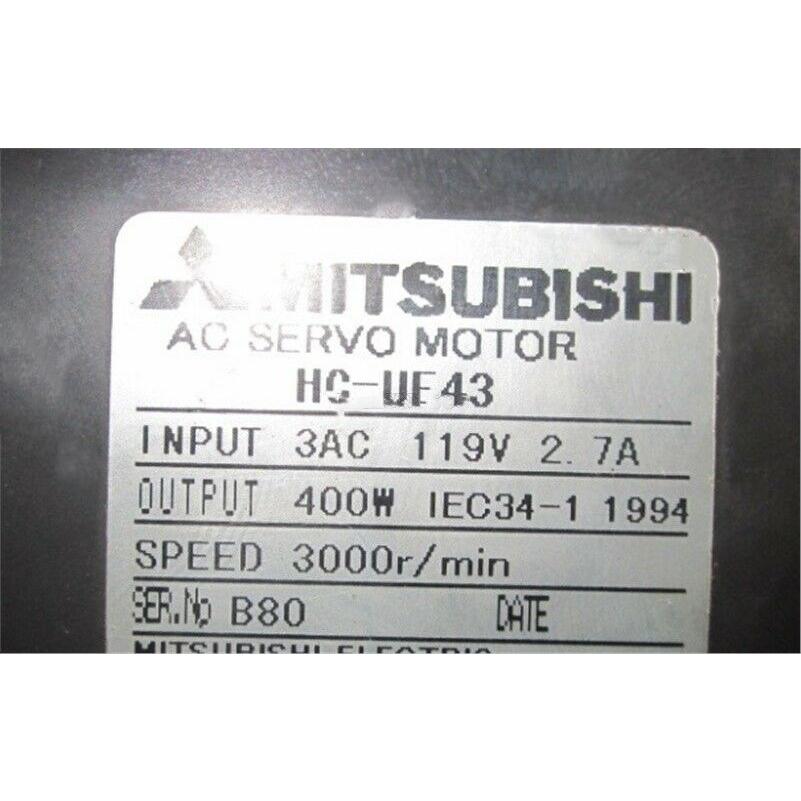 【新品★送料無料】MITSUBISHI 三菱電機 HC-UF43 サーボモーター【６ヶ月保証】｜3am Studio